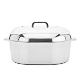 Classic Style Cast Aluminum 15-Inch Oval Covered Roasting Pan, 2 Piece