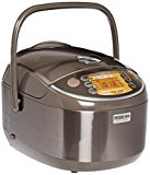Zojirushi Induction Heating Pressure Rice Cooker & Warmer 1.8 Liter, Stainless Brown NP-NVC18