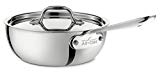 All-Clad 4212 All- Saucier Pan, 2-Quart, Stainless Steel