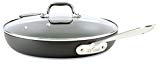 All-Clad HA1 Hard Anodized Nonstick Frying Pan with Lid, 12 Inch Pan Cookware, Medium Grey