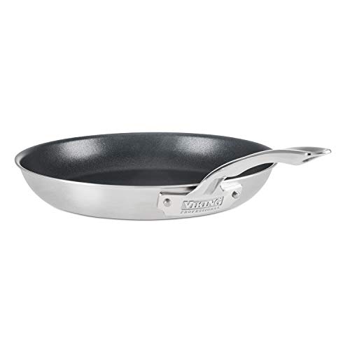 Viking Professional 5-Ply Stainless Steel Nonstick Fry Pan, 12 Inch