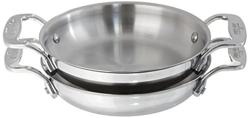 All-Clad E849B264 Stainless Steel Gratins, Silver, Set of Two