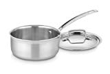 Cuisinart MCP19-16N MultiClad Pro Stainless Steel 1-1/2-Quart Saucepan with Cover