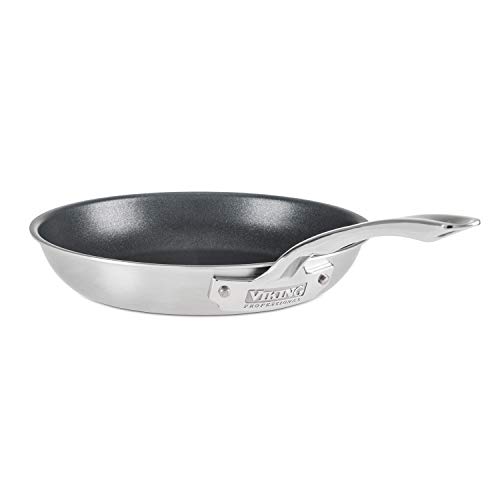 Viking Professional 5-Ply Stainless Steel Nonstick Fry Pan, 10 Inch