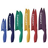 Cuisinart C55-12PCKSAM 12 Piece Color Knife Set with Blade Guards (6 knives and 6 knife covers), Jewel - Amazon Exclusive