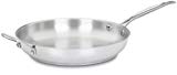 Cuisinart 722-30H Chef's Classic Stainless 12-Inch Open Skillet with Helper Handle
